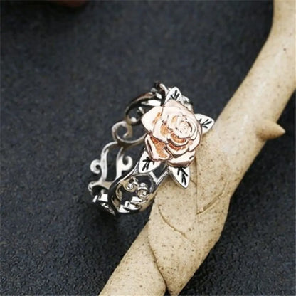 1 Piece Fashion Flower Alloy Plating Women's Rings