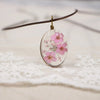 1 Piece Fashion Flower Organic Glass Plating Women'S Necklace