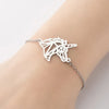 1 Piece Fashion Fox  Stainless Steel Plating Hollow Out Bracelets