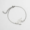 1 Piece Fashion Fox  Stainless Steel Plating Hollow Out Bracelets