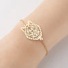 1 Piece Fashion Fox  Stainless Steel Plating Hollow Out Bracelets