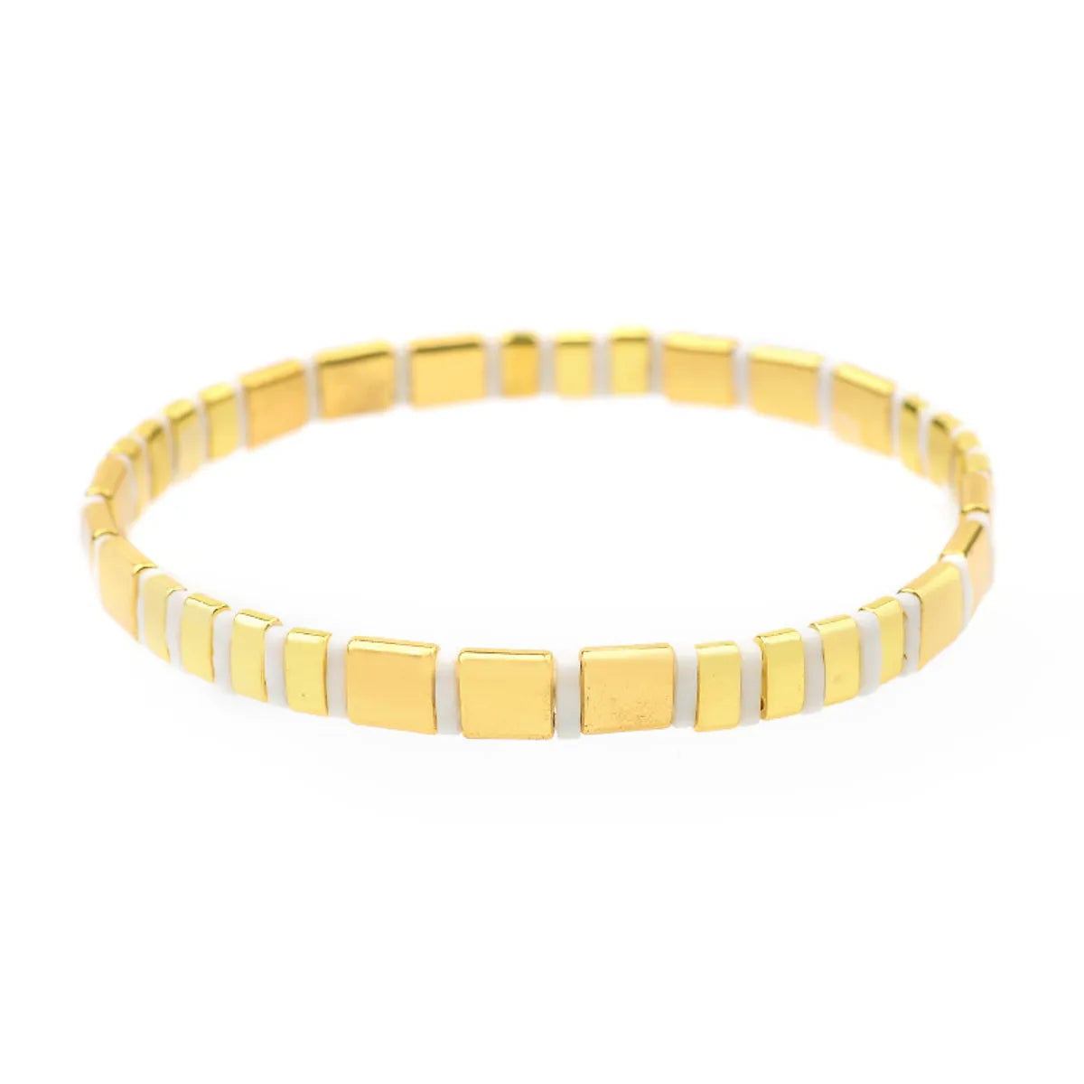 Fashion Geometric Glass Glass Wholesale Bracelets