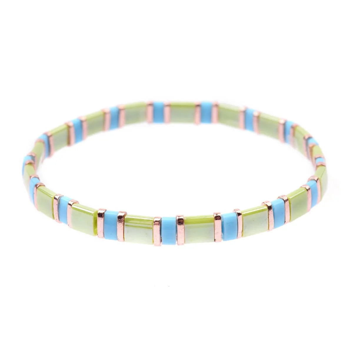 Fashion Geometric Glass Glass Wholesale Bracelets