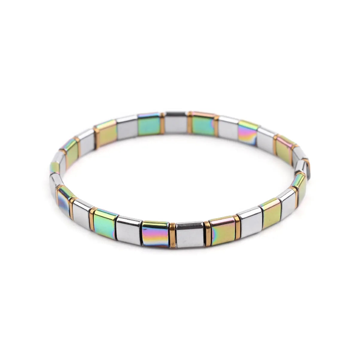 Fashion Geometric Glass Glass Wholesale Bracelets