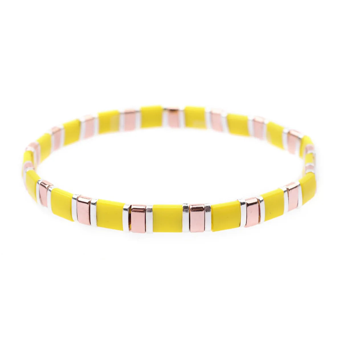 Fashion Geometric Glass Glass Wholesale Bracelets