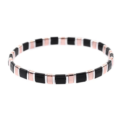 Fashion Geometric Glass Glass Wholesale Bracelets