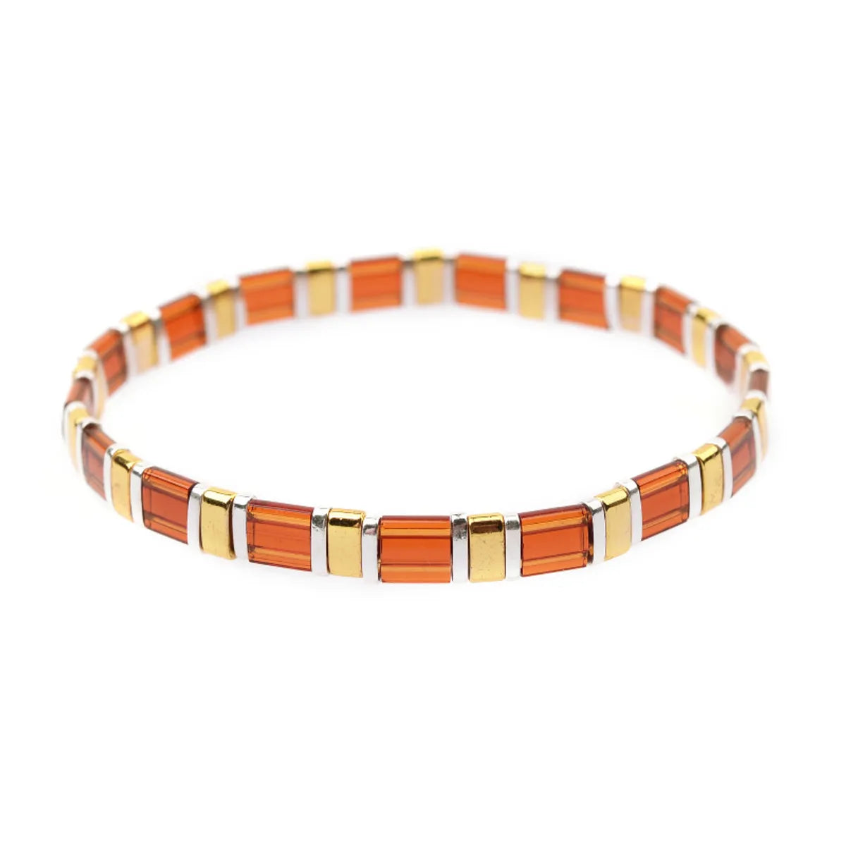 Fashion Geometric Glass Glass Wholesale Bracelets