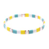 Fashion Geometric Glass Glass Wholesale Bracelets