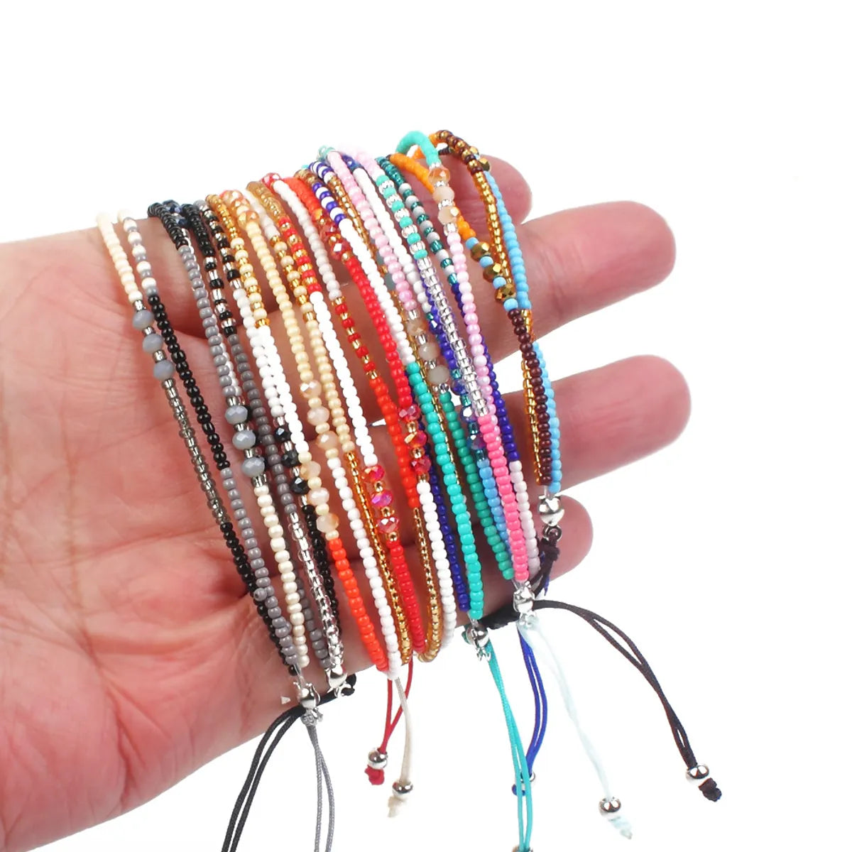 1 Piece Fashion Geometric Natural Stone Rope Unisex Bracelets