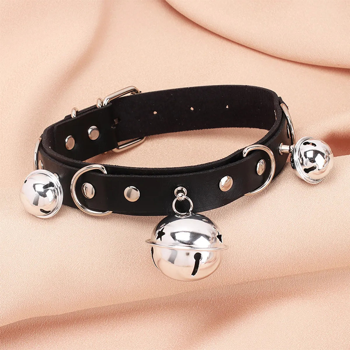 1 Piece Fashion Geometric Pu Leather Plating Women's Choker