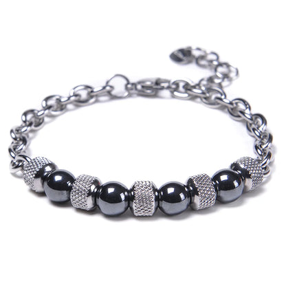 Fashion Geometric Alloy Metal Men'S Bracelets