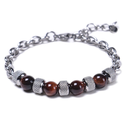 Fashion Geometric Alloy Metal Men'S Bracelets