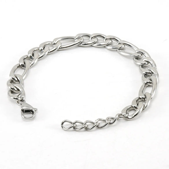 Fashion Geometric Titanium Steel Plating 18k Gold Plated Unisex Bracelets