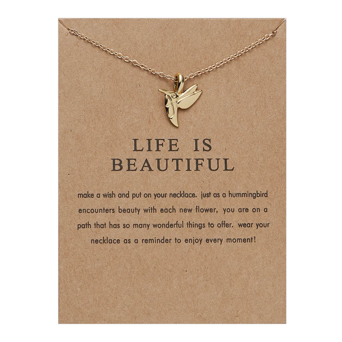 1 Piece Fashion Leaf Sun Butterfly Alloy Plating Women'S Pendant Necklace