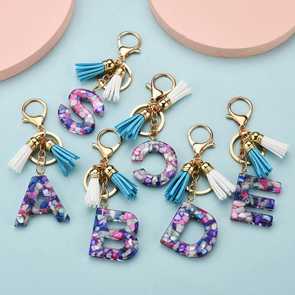 1 Piece Fashion Letter Arylic Unisex Keychain