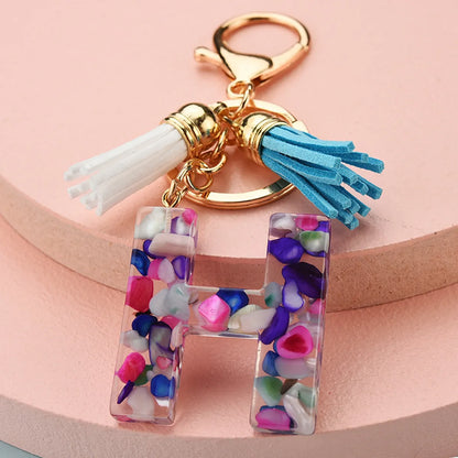 1 Piece Fashion Letter Arylic Unisex Keychain