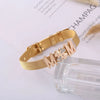 1 Piece Fashion Letter Heart Shape Alloy Titanium Steel Inlay Zircon Mother'S Day Couple Bracelets
