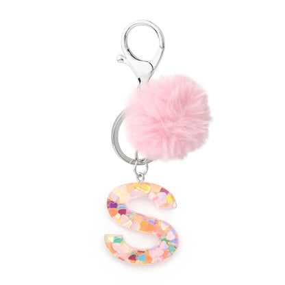 1 Piece Fashion Letter Resin Epoxy Women'S Keychain