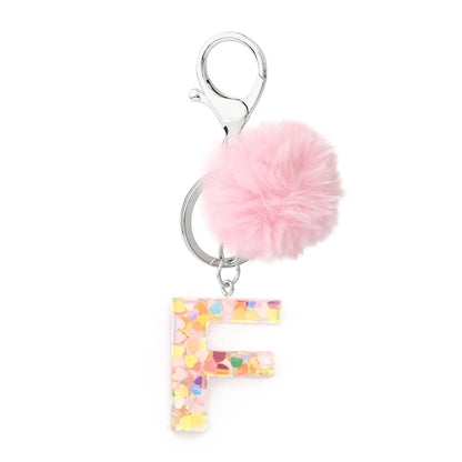 1 Piece Fashion Letter Resin Epoxy Women'S Keychain