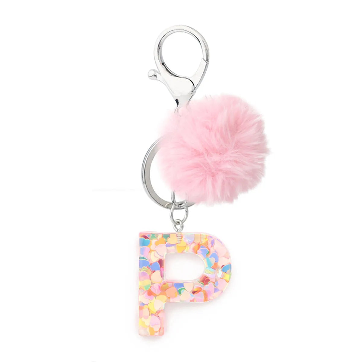 1 Piece Fashion Letter Resin Epoxy Women'S Keychain