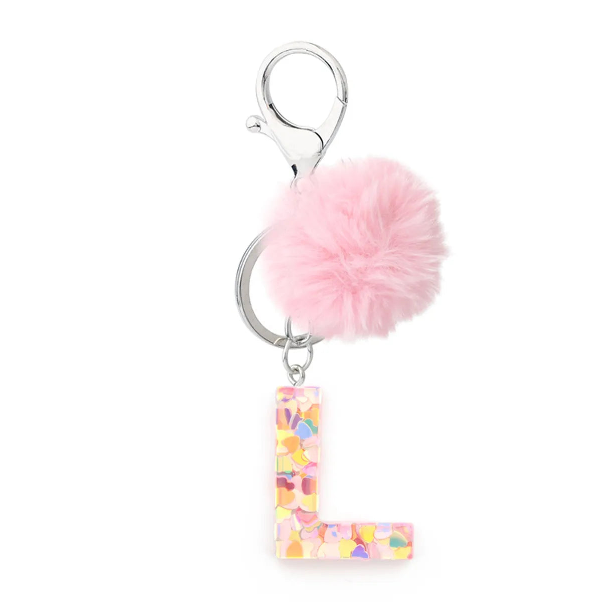 1 Piece Fashion Letter Resin Epoxy Women'S Keychain