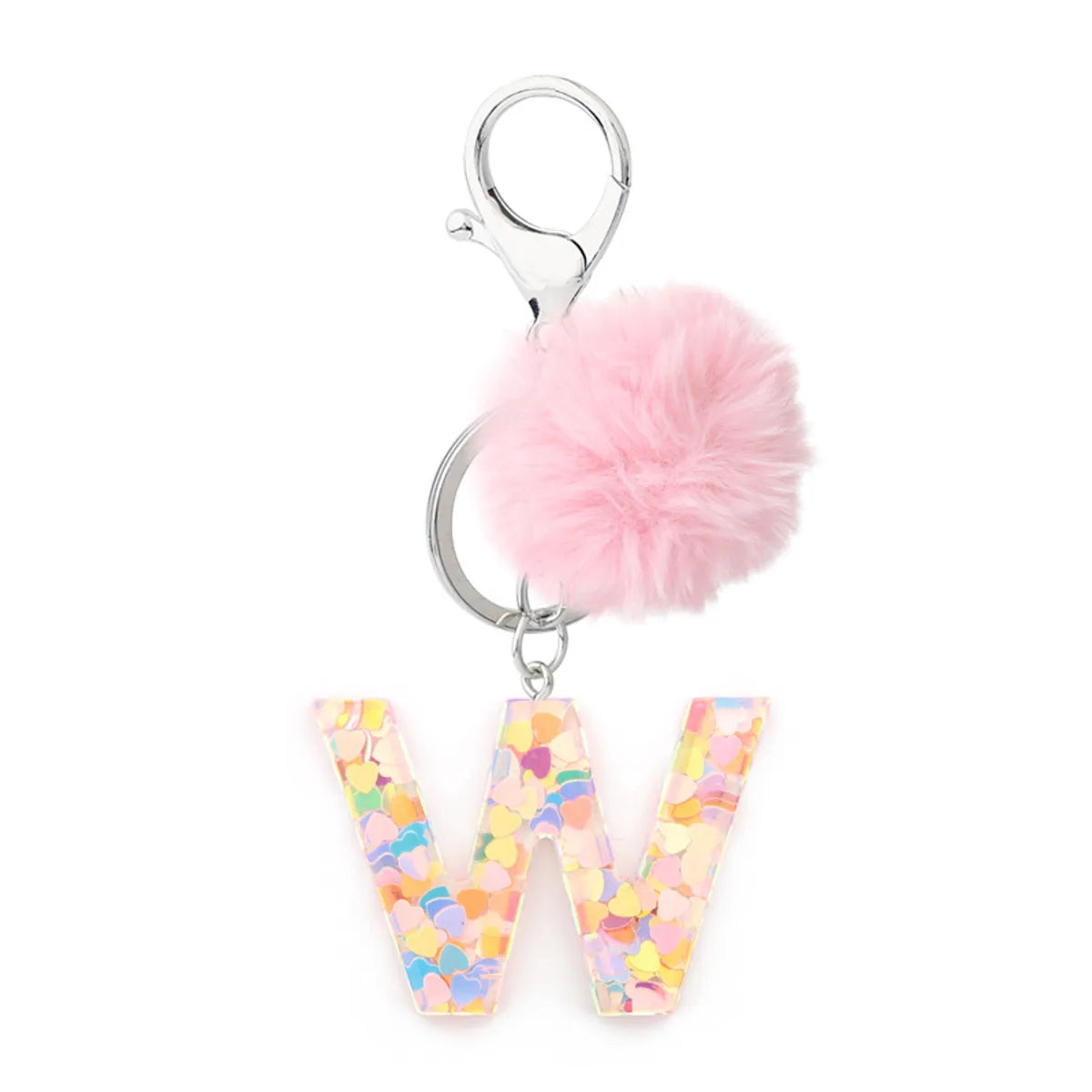 1 Piece Fashion Letter Resin Epoxy Women'S Keychain