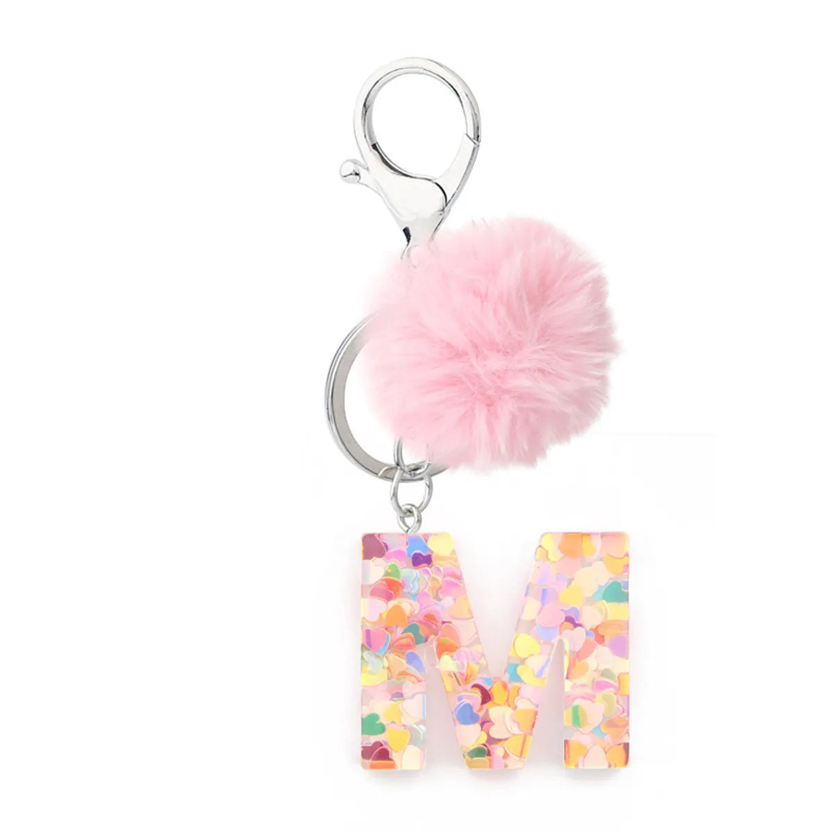 1 Piece Fashion Letter Resin Epoxy Women'S Keychain