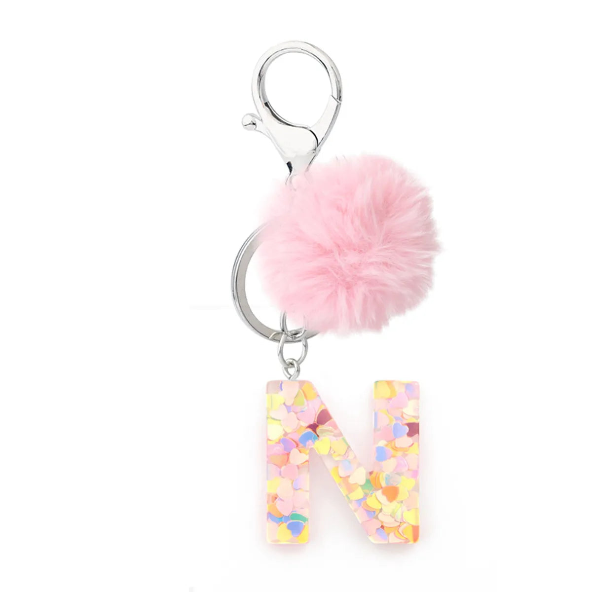 1 Piece Fashion Letter Resin Epoxy Women'S Keychain