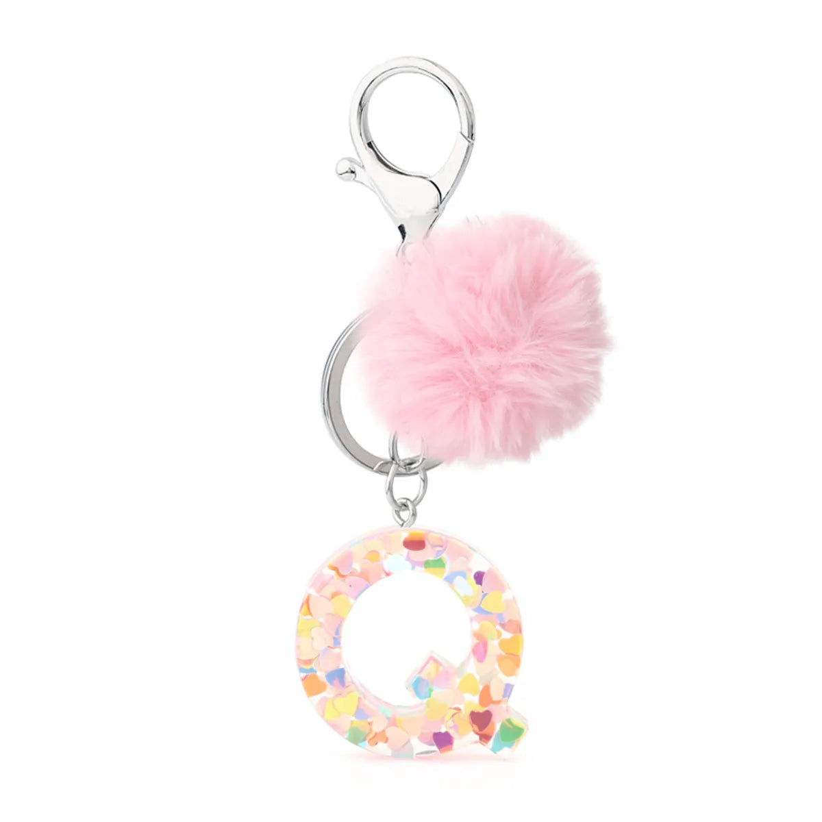 1 Piece Fashion Letter Resin Epoxy Women'S Keychain