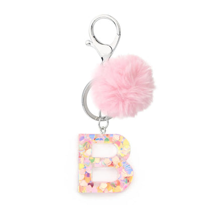 1 Piece Fashion Letter Resin Epoxy Women'S Keychain