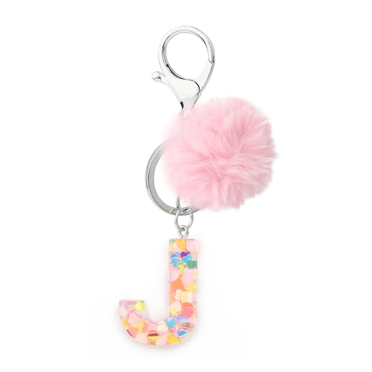 1 Piece Fashion Letter Resin Epoxy Women'S Keychain