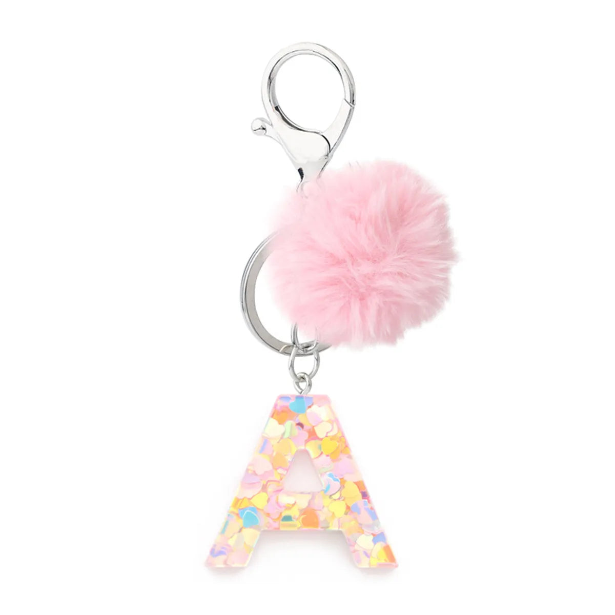 1 Piece Fashion Letter Resin Epoxy Women'S Keychain