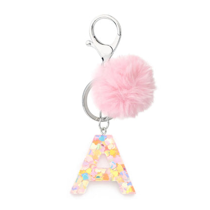 1 Piece Fashion Letter Resin Epoxy Women'S Keychain