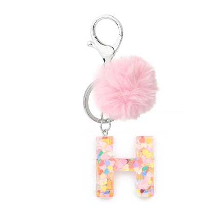 1 Piece Fashion Letter Resin Epoxy Women'S Keychain