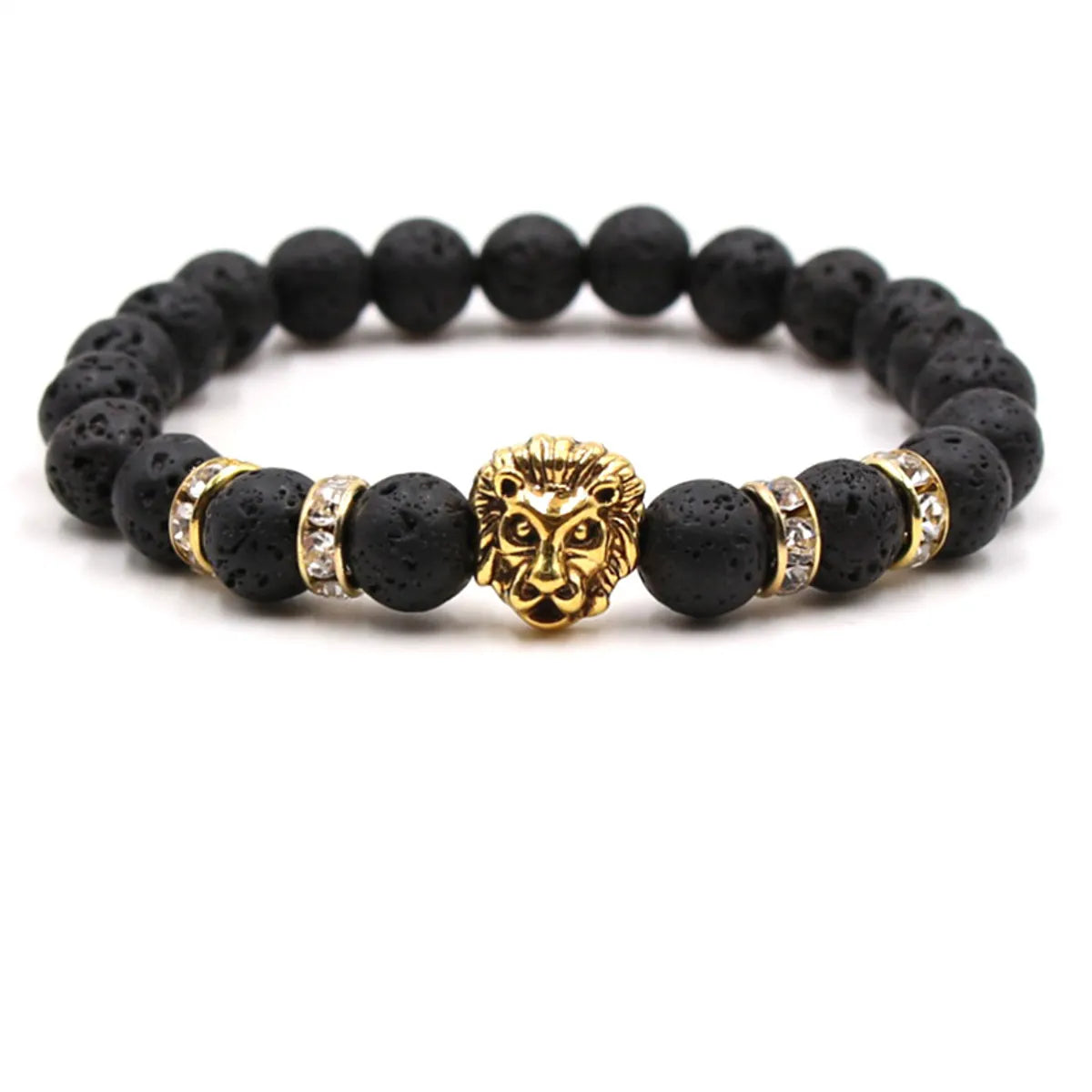 Fashion Lion Natural Stone Beaded Bracelets