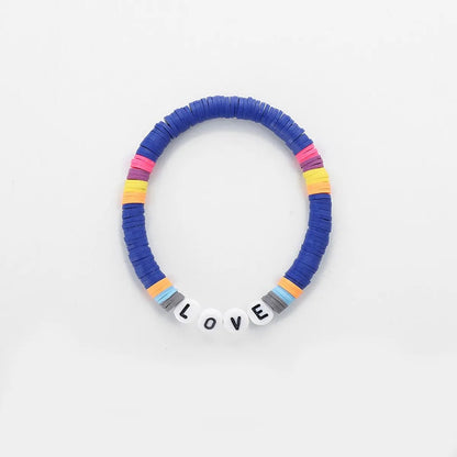 Fashion Love Soft Clay Wholesale Bracelets