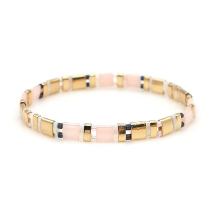 Fashion Rhombus Miyuki Tila Beads Wholesale Bracelets