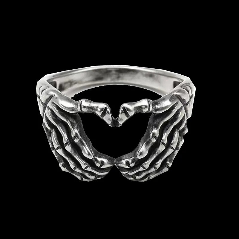 1 Piece Fashion Skull Titanium Steel Plating Unisex Rings