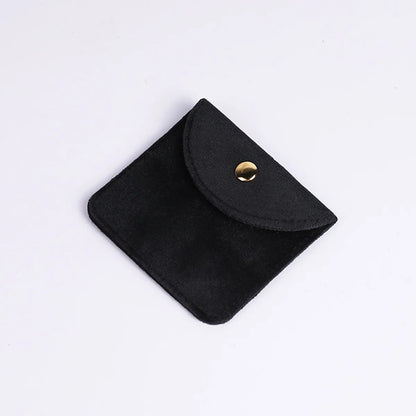 Fashion Solid Color Cloth Buckle Jewelry Packaging Bags