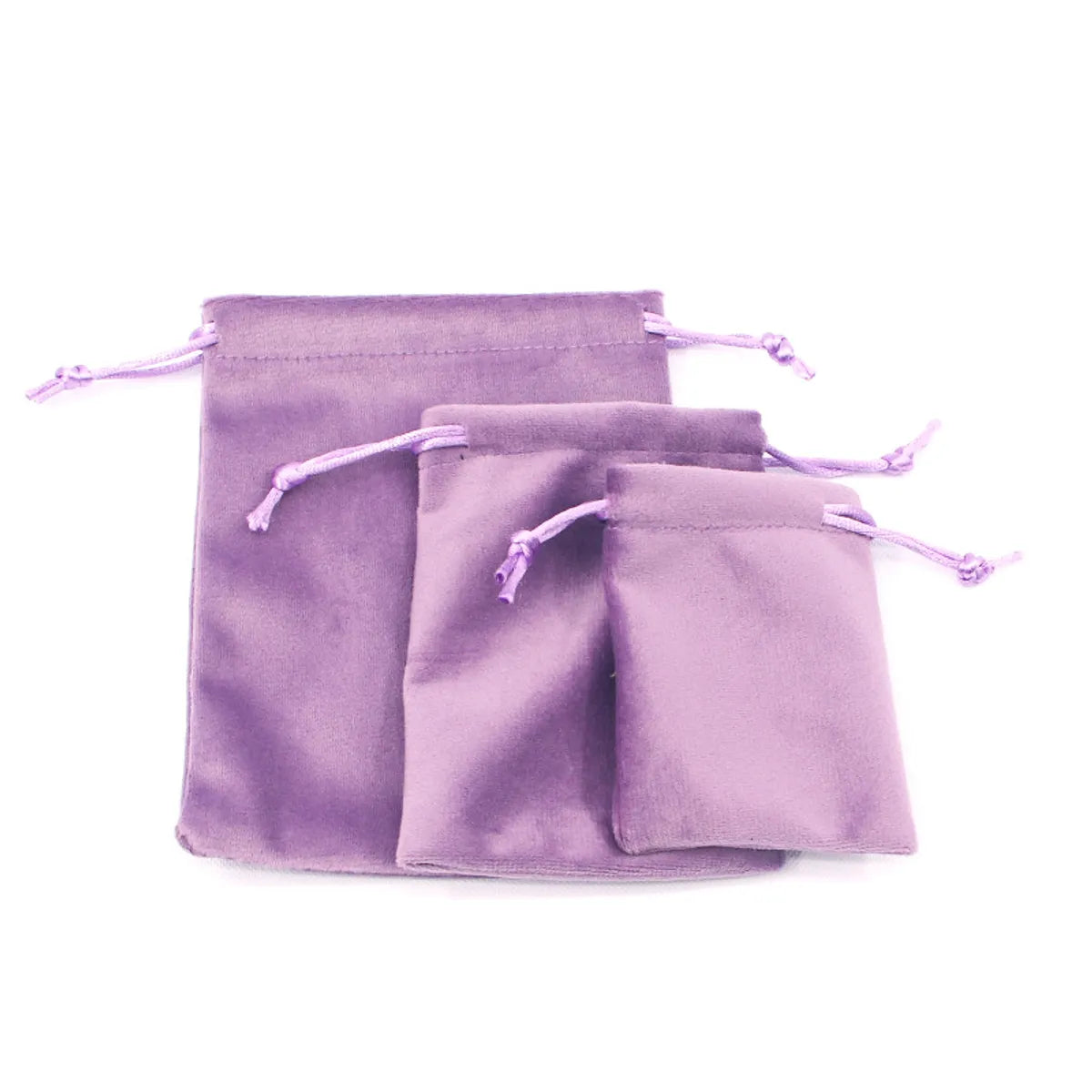 Fashion Solid Color Cloth Jewelry Packaging Bags