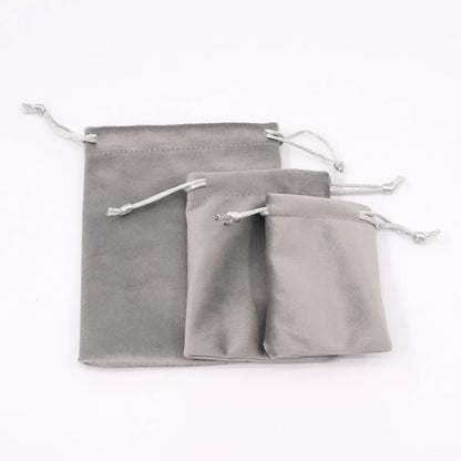 Fashion Solid Color Cloth Jewelry Packaging Bags