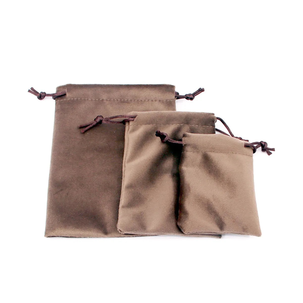 Fashion Solid Color Cloth Jewelry Packaging Bags