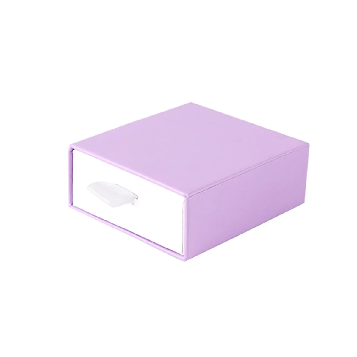 Fashion Solid Color Paper Jewelry Boxes