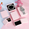 1 Piece Fashion Solid Color Paper Jewelry Boxes