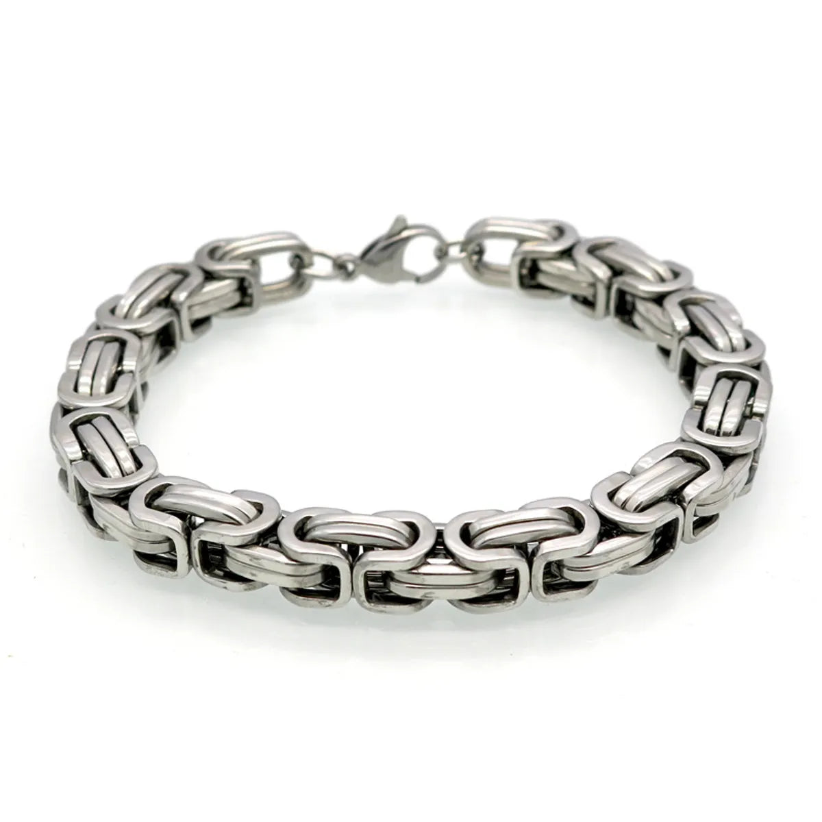 1 Piece Fashion Solid Color Titanium Steel Plating Bracelets