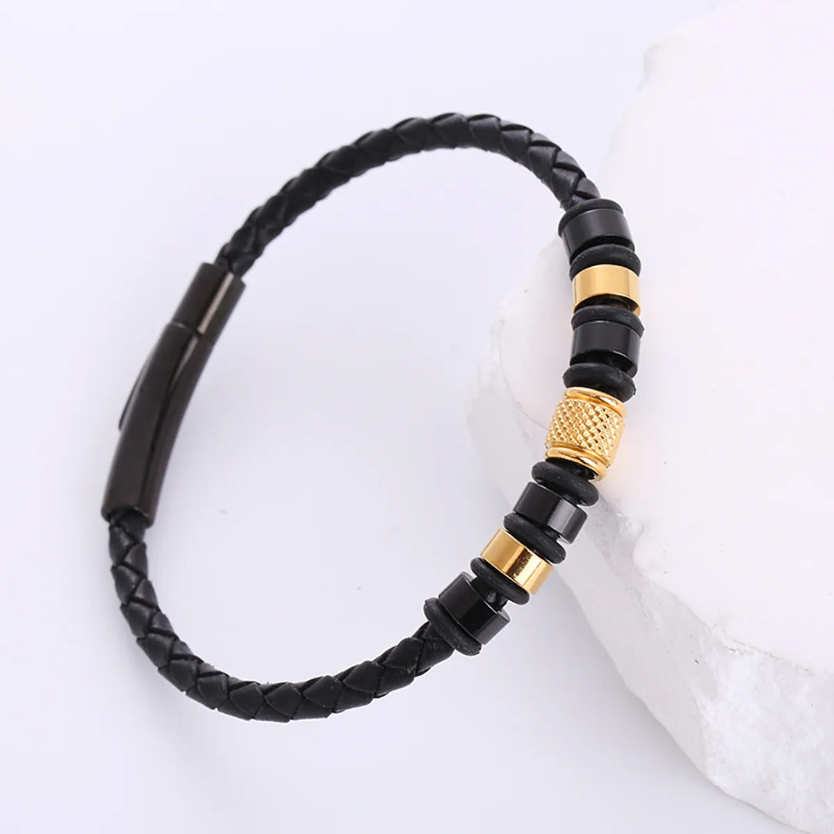 Fashion Stainless Steel Handmade Men'S Bracelets