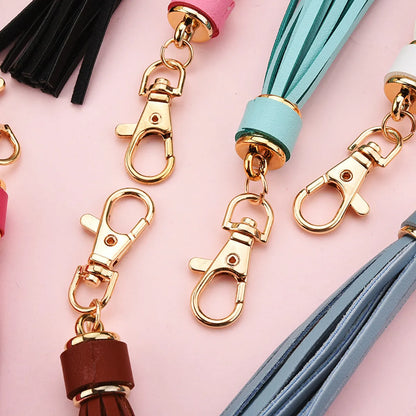 1 Piece Fashion Tassel Pu Leather Women'S Keychain