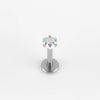 1 Piece Lip Rings Simple Style Classic Style Shiny Round Heart Shape 316 Stainless Steel  Lip Rings