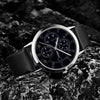 1 Piece Men'S Fashion Up Quartz Watch And 1 Piece Exquisite Lion'S Head Bracelet