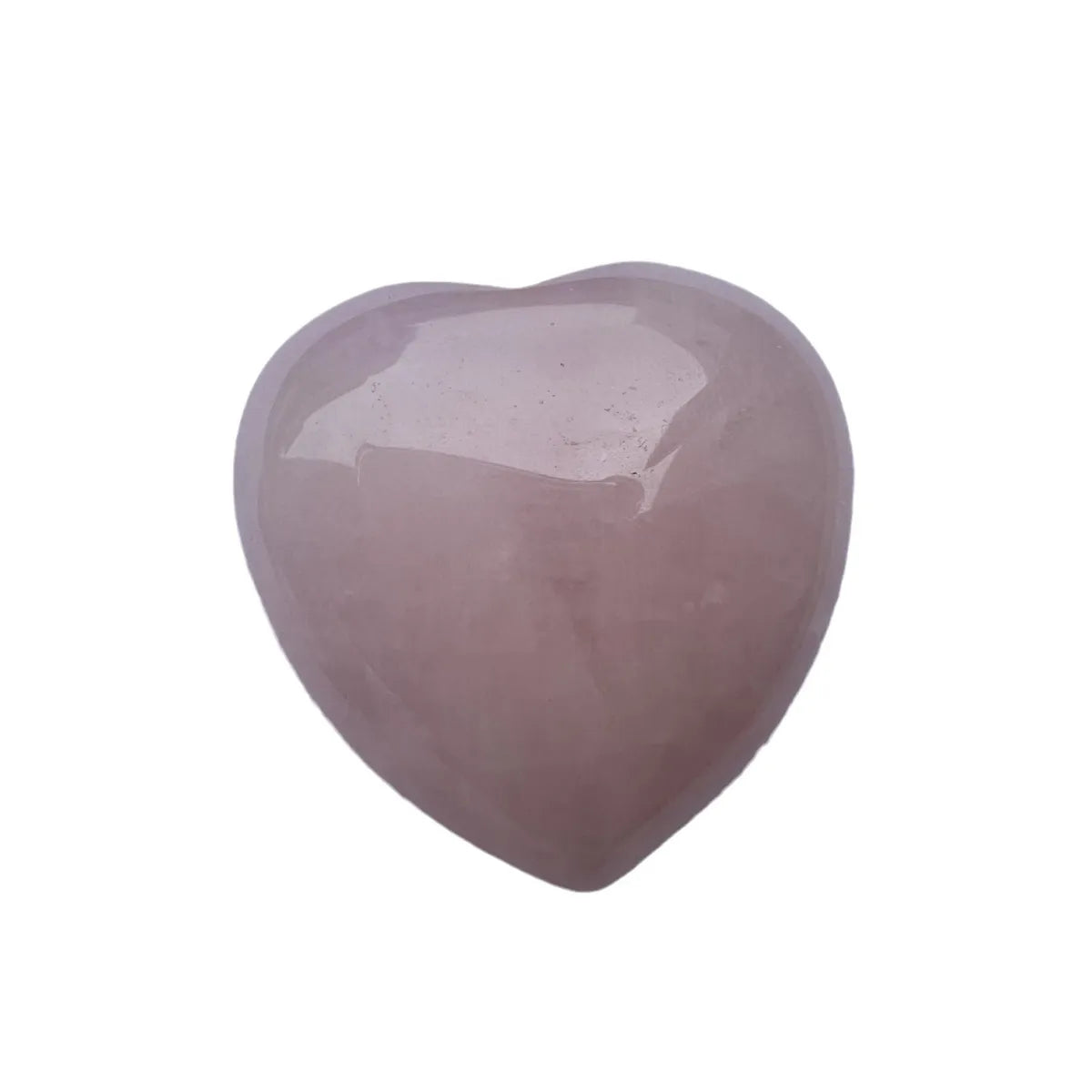 1 Piece Natural Stone Crystal Obsidian Heart Shape Beads